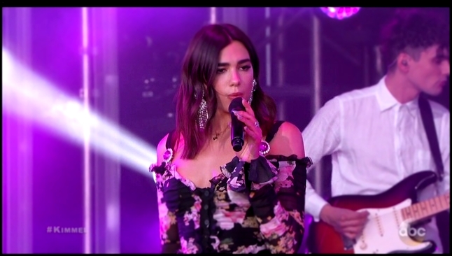 Музыкальный видеоклип Dua Lipa - Be the one. Jimmy Kimmel  Live 2017 