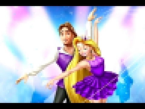 Disney Princess - Rapunzel Ballerina Ballet Rush/Мультик Рапунцель и Флинн танцуют балет 