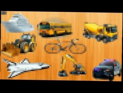 Kids Puzzle Vehicles | Cars Puzzle for Kids | Машинки мультик | Пазлы машинки 