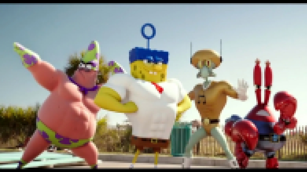 Губка Боб в 3D 2014 Дублированный трейлер 