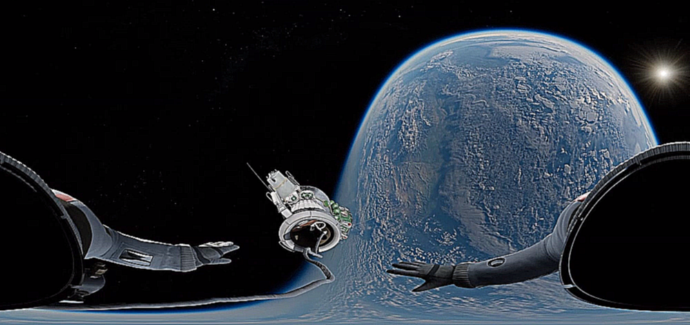 Музыкальный видеоклип Время первых: Панорама выхода в открытый космос (360) 