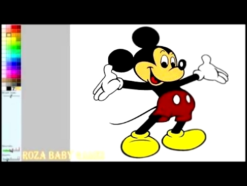 ♦ Disney Mickey Mouse Colouring ♦ ▬ Микки Маус, раскраска, игра для детей 
