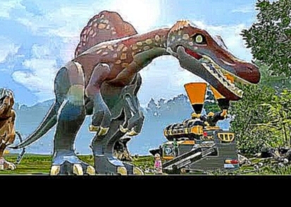 Мир Юрского Периода.Цветные Динозавры.Игры Мультики про Динозавров.Lego Jurassic World.#Лего 