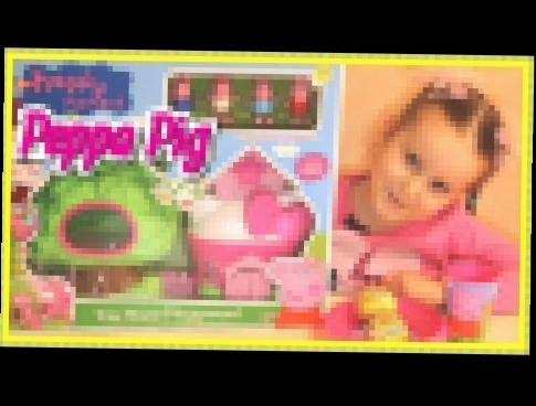 Свинка Пеппа Домик Детская Площадка Игрушки Peppa Pig Видео подряд все серии мультик дом набор 