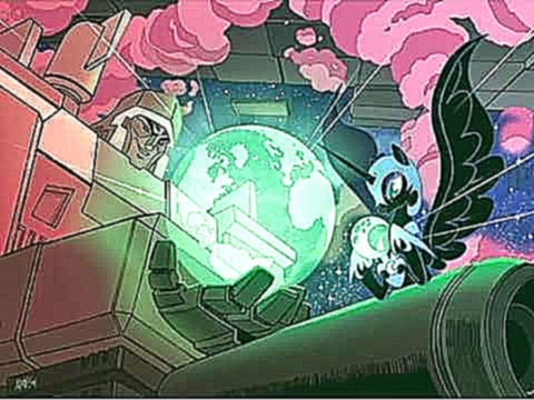 Cross-Over Transformers X My Little Pony - Mega-fucking-tron e Nightmare Moon juntos. ÉPICO define 