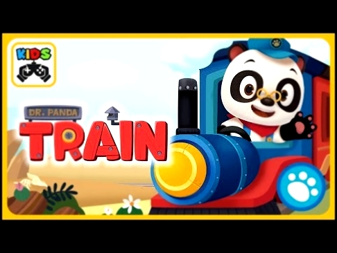 Доктор Панда поезд * Dr. Panda Train * Мультик игра для детей про паровозики 