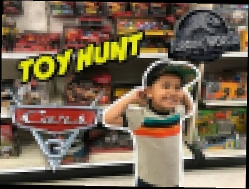 Toy Hunt New CARS 3 2018 toys, Jurassic World Fallen Kingdom toys 