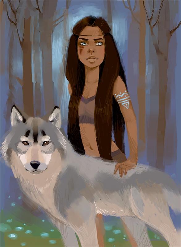 Маленькая девочка со взглядом волчицы фото Кремаорий