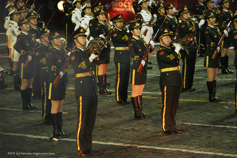 Катюша фото Военный оркестр Народно-Освободительной Армии